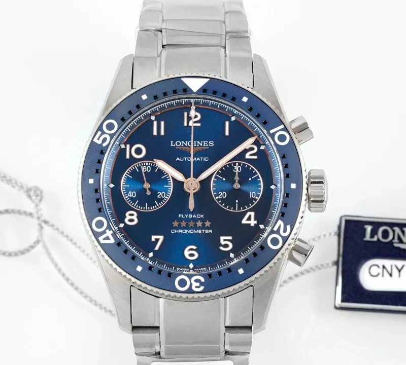 AF Factory Longines Spirit L3.821.4.93.6 1:1 Best Edition Replica Watch